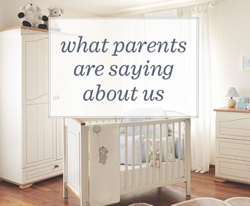 Nursery with crib and other furniture